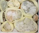 Mixed Indian Mineral & Crystal Flat - Pieces #138522-1